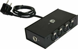 Eurolite 2 3/5-Пол DMX Сплитер за Светлинна Конзола с 2 XLR Входа