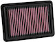 K&N Freeflow Air Filter 199x142mm for Honda Jazz