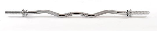 adidas ​Curl Bar Φ25mm 119.5cm Length with Spinlock