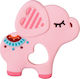 Die Spiegelburg Elephant Teether and Teething Relief from Rubber for 0 Months+