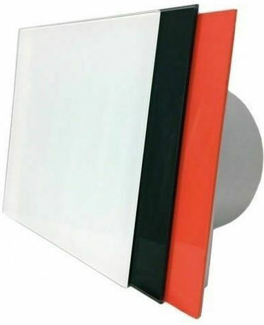 AirRoxy Standard Drim Επιτοίχιος Εξαεριστήρας 125mm Λευκός