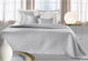Guy Laroche Conte Κουβερλί Υπέρδιπλο Microsatin Silver 240x250cm