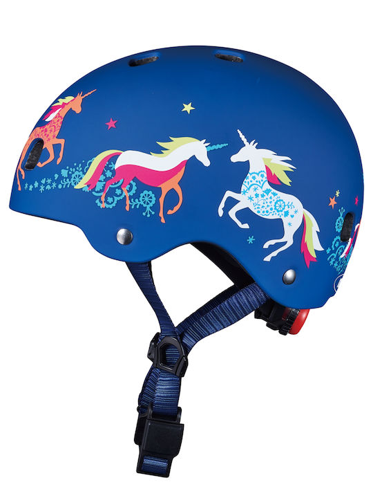 Micro Unicorn Kids' Helmet for City Bike Blue