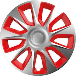 Auto Gs Τάσια Stratos 13" 4τμχ Κόκκινο 34368