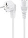 Goobay Schuko - IEC C13 Kabel 2.5m Weiß (96031)