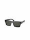 Prada Sunglasses with Black Plastic Frame and Black Lens SPR19WS 1AB5S0