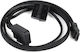 Silverstone 4-Pin Floppy / 7-Pin SATA III - 7-Pin SATA III 0.5cm Μαύρο SST-CP10
