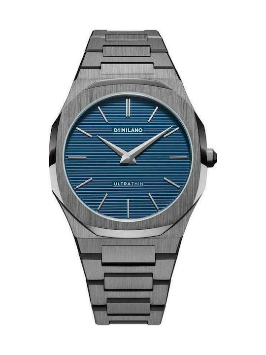 D1 Milano Men's Watch 40mm Battery with Silver ...