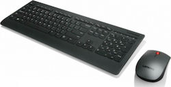 Lenovo Professional Wireless Keyboard and Mouse Combo Set tastatură și mouse Grecesc