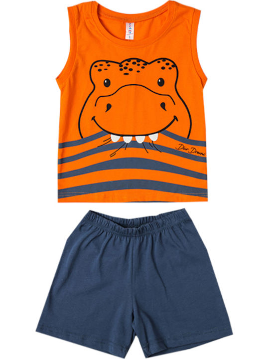 Dreams by Joyce Kids Nightwear Summer Orange