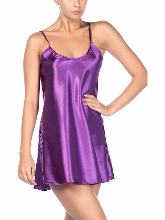 Miorre Women's Nightdress Purple 18563
