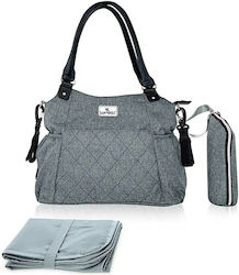 Lorelli Shoulder/Hand Diaper Bag Kristin Grey 40x13cm.