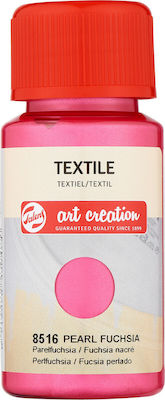 Royal Talens Art Creation Textile Liquid Craft Paint Fuchsia for Fabric 8516 Pearl 50ml