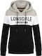 Penebryn Damen Sweatshirt Kapuzen Schwarz