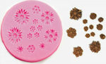 Mold Silicone Daisies for Clay / Soap / Liquid Glass 8.2cm 0515163