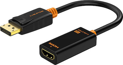 Cabletime AV586 1080p Μετατροπέας DisplayPort male σε HDMI female