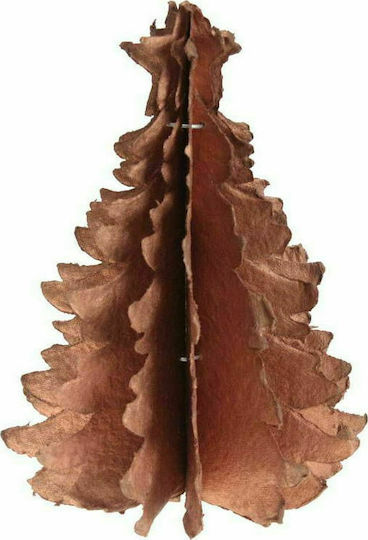 Decorațiune de Crăciun Material textil Braduleț 23cm. Cupru