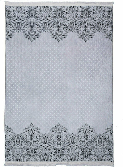 Palamaiki DC006 Χαλί Διάδρομος με Κρόσια Γκρι 80x150cm