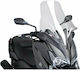 Puig V Tech Touring Motorcycle Windshield & Windscreen Tinted Visor for Yamaha X-MAX 125 / 205 2005-2009 5015H