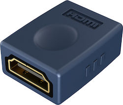 Cabletime Μετατροπέας HDMI female σε HDMI female Μπλε