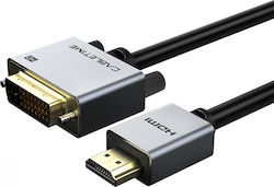 Cabletime AV579 1m DVI-I male to HDMI male Cable Black ()