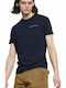 Funky Buddha Men's T-Shirt with Logo Navy