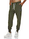 Sweatpants with Elastic Khaki