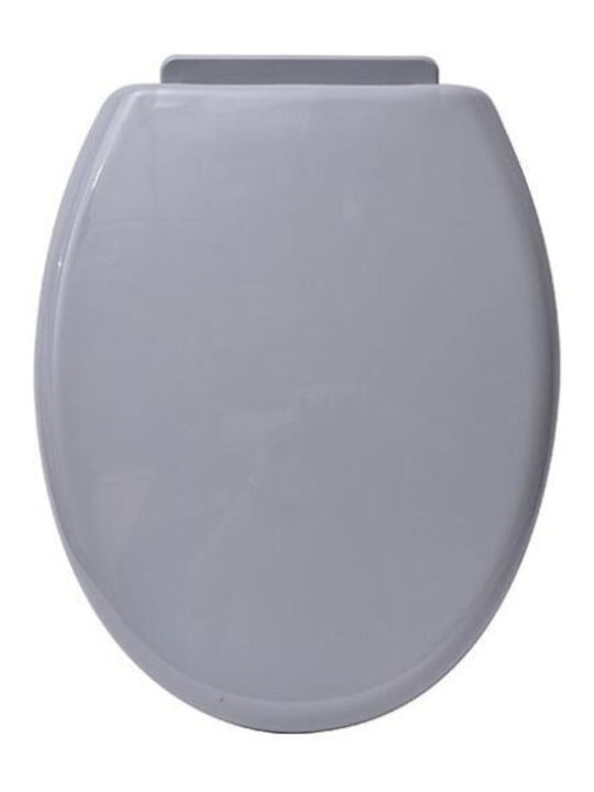 Капак За Тоалетна Шанта Пластмаса 46.8x37см Сив