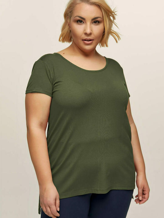Bodymove Women's T-shirt Khaki
