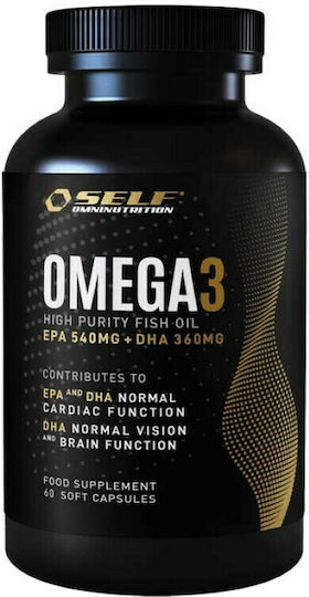 Self Omninutrition Omega 3 Fish Oil Ιχθυέλαιο 60 μαλακές κάψουλες