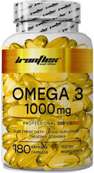 Ironflex Nutrition Omega 3 Ιχθυέλαιο 1000mg 180 κάψουλες