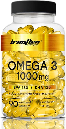 Ironflex Nutrition Omega 3 Ιχθυέλαιο 1000mg 90 κάψουλες