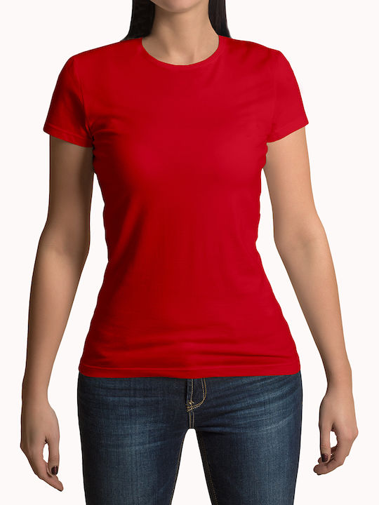 Keya Werbe-T-Shirt in Rot Farbe