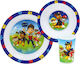 Ango Feeding Set Paw Patrol made of Plastic Multicolour 3pcs for 6+ months