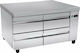 Niki Inox Werkbank-Kühlschrank ohne Kompressor H64xB105xT70cm