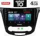 Lenovo Car-Audiosystem für Nissan Qashqai / X-Trail 2014> (Bluetooth/USB/AUX/WiFi/GPS) mit Touchscreen 10.1" LENOVO SSX9868_GPS