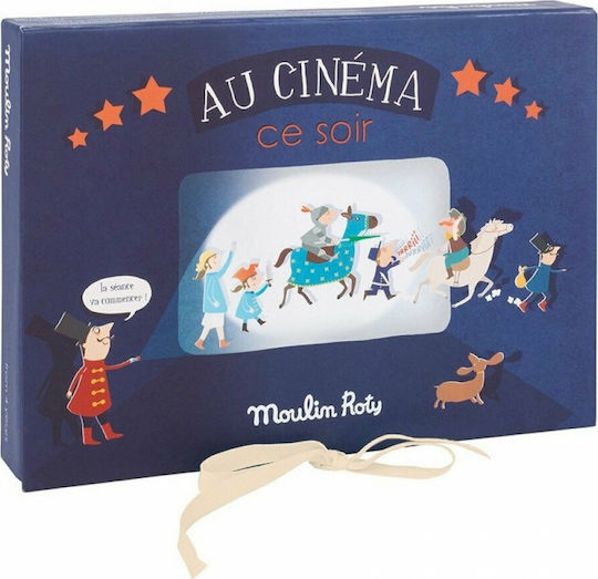 Moulin Roty Σετ Σινεμά Παλιός Κινηματογράφος Προτζέκτορας Ιστοριών για 4+ Ετών