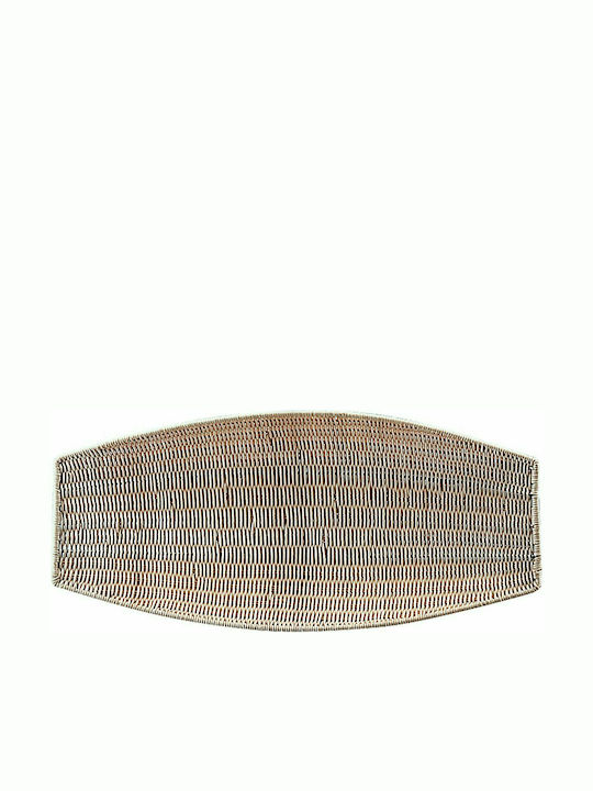 Schonwald Germany Servierplatte Kunststoff Beige 70x35cm 1Stück