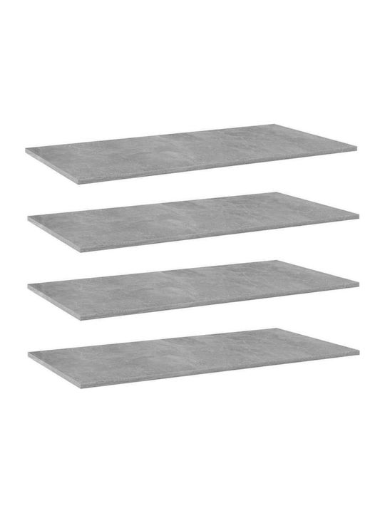 vidaXL Rectangular Bookcase Shelf made of Parti...