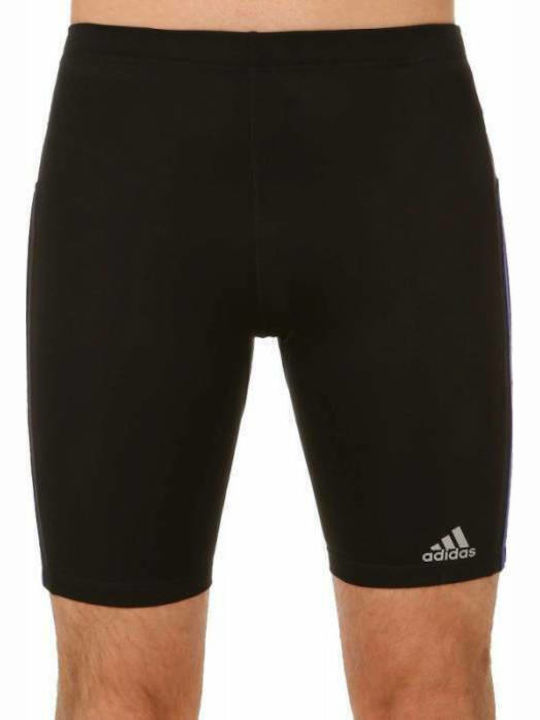adidas Response Ανδρικό Αθλητικό Κολάν Κοντό Μαύρο
