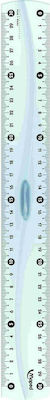 Maped Ruler Plastic Transparent 30cm with Handle Υποδεκαμετρο