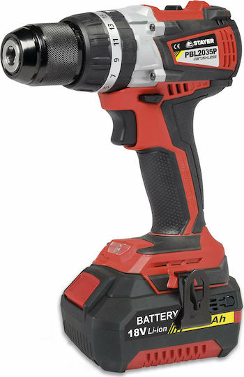 Stayer PBL 2035PK Percussive Drill Driver Battery Brushless 18V 2x5Ah