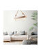 HomeMarkt Pendant Light Brown with Rope for 5 Bulbs E27 100x7x53cm