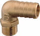 Lalizas Γωνιακή σύνδεση σωλήνα Messing 3/4" Männlich 90075