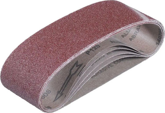 KWB Set Benzi de Șlefuire 75 x 533mm Bandă de șlefuire K120 / K40 / K80 75mmx533mm Set 5buc