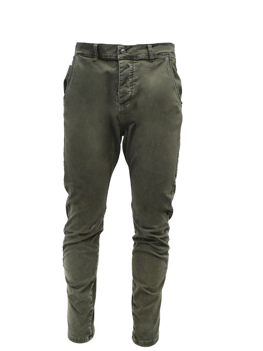 XAGON MAN STRETCH PANTS - CR4007 VERDE