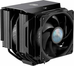 CoolerMaster Masterair MA624 Stealth CPU Kühlung Doppellüfter für Socket /A/M/4/ / /1/2/0/0/ /1/1/5/x/ / Schwarz