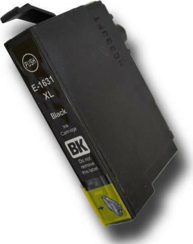 Premium Συμβατό Μελάνι Εκτυπωτή InkJet Epson 16XL C13T163140 500 Σελίδων 12.9ml Μαύρο 1τμχ