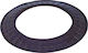 Biofan Rosettenkragen Rauchrohr Metall 150mm Schwarz