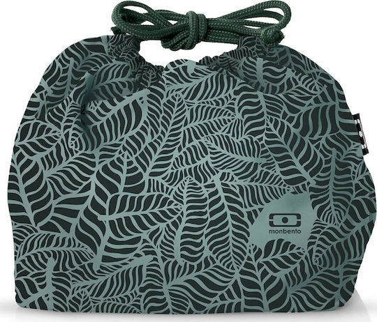 Monbento Graphic Σχολική Θήκη Φαγητού 1.7lt Πράσινη 18x14x24εκ.
